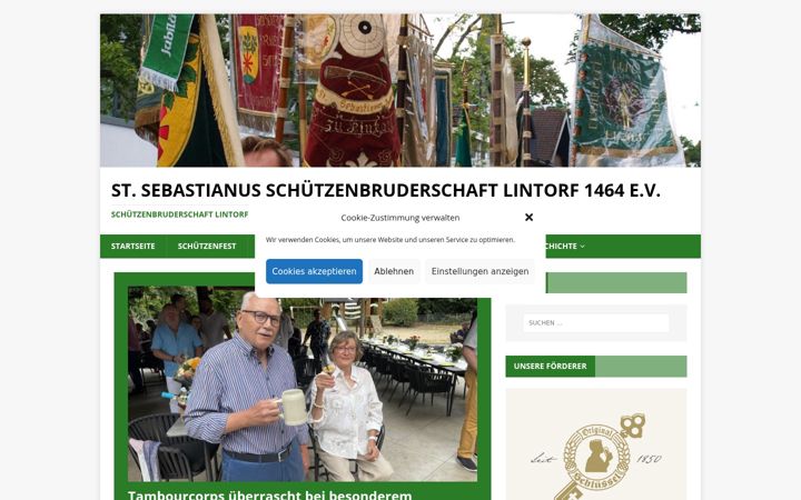 Screenshot of bruderschaft-lintorf.de