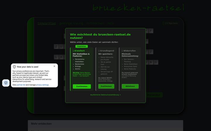 Screenshot of bruecken-raetsel.de