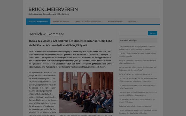 Екранна снимка на bruecklmeierverein.de