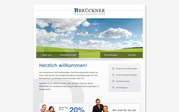 Screenshot of brueckner-vm.de