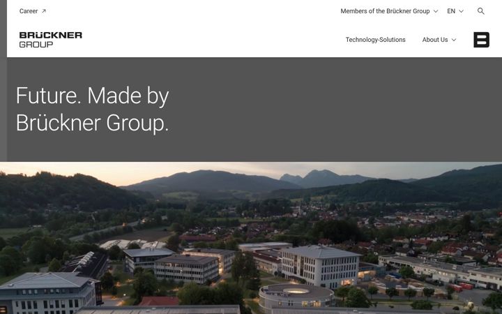 Screenshot of brueckner.com