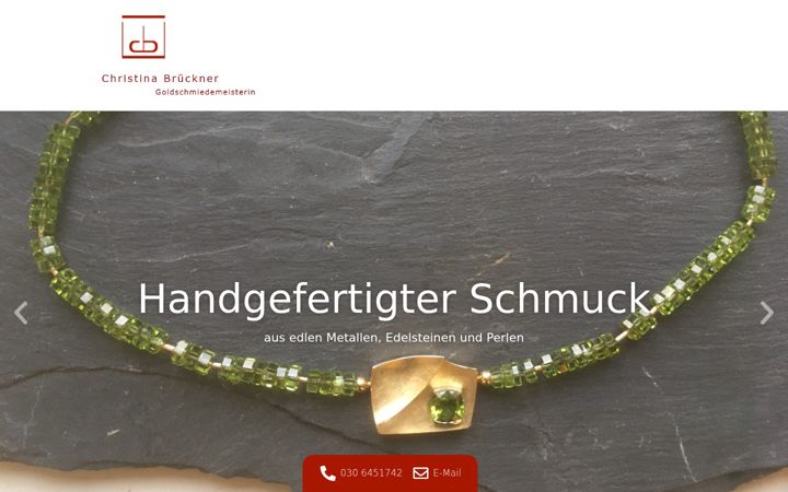 Screenshot of bruecknergold.de