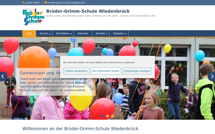Екранна снимка на brueder-grimm-schule-wd.de