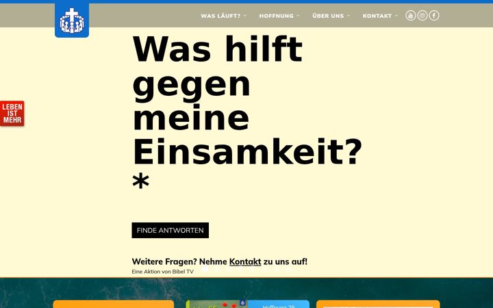 Screenshot of bruedergemeinde.de