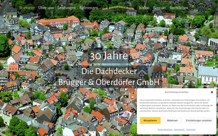 Screenshot of bruegger-oberdoerfer.de