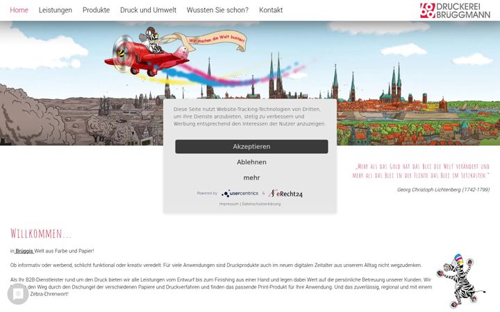 Screenshot of brueggmann-druck.de