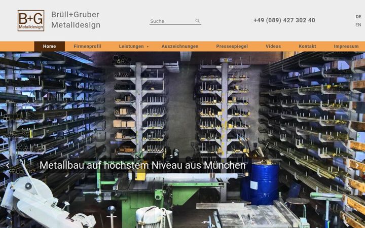 Screenshot of bruell-gruber.eu