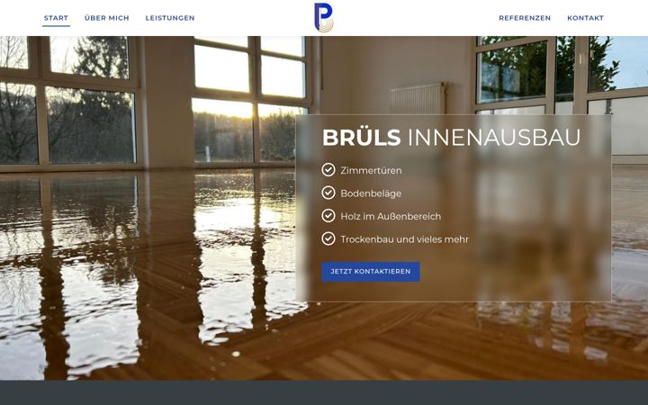 Screenshot of bruels-innenausbau.de