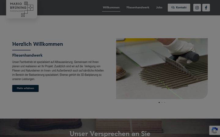 Screenshot of bruening-fliesen.de