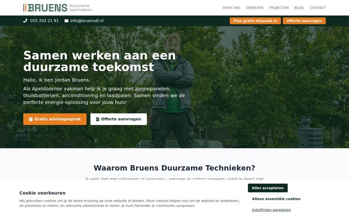 Screenshot of bruensdt.nl