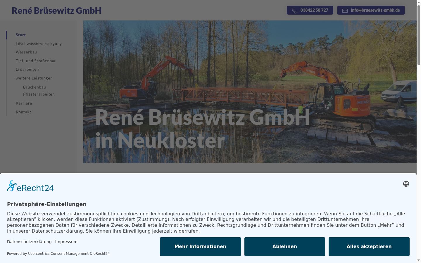 Screenshot tal-banner tal-kunsens muri qabel kwalunkwe interazzjoni