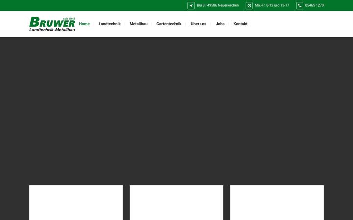 Screenshot of bruewerlandtechnik.de