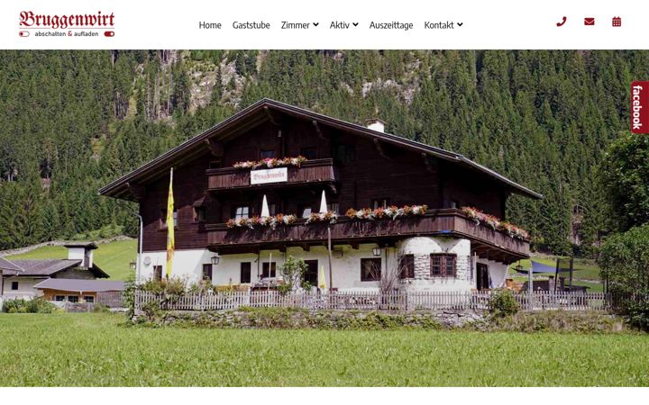 Screenshot of bruggenwirt.at