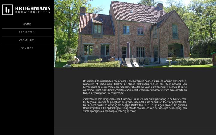 Screenshot of brughmansbouwprojecten.be