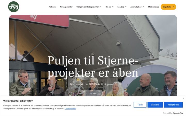 Screenshot of brugsforeningentryg.dk