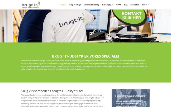 Screenshot of brugt-it.dk