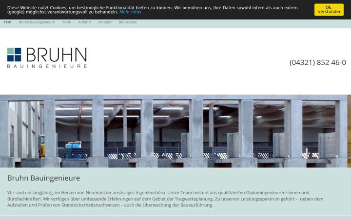 Screenshot of bruhn-bauing.de