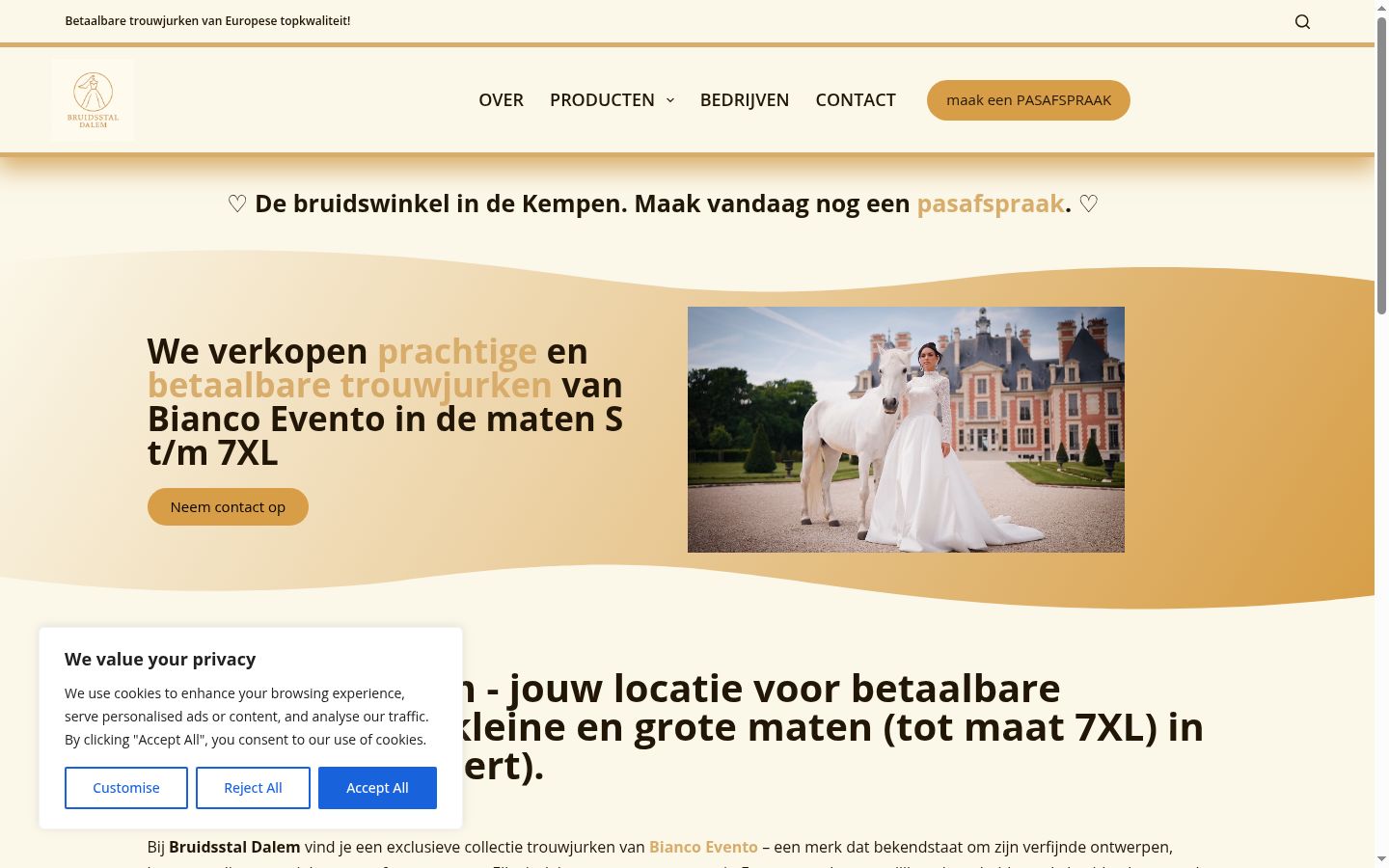Screenshot tal-banner tal-kunsens muri qabel kwalunkwe interazzjoni