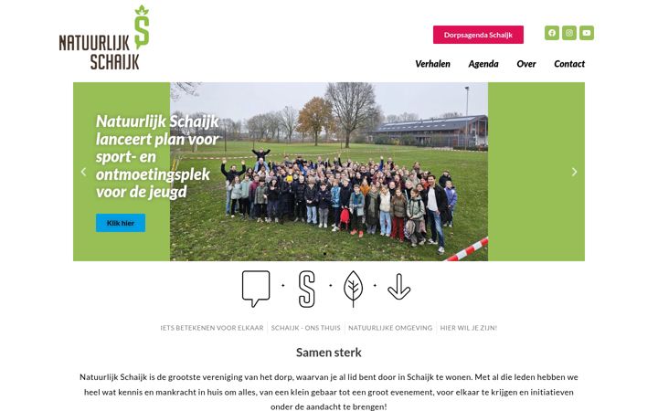 Screenshot of bruisendschaijk.nl