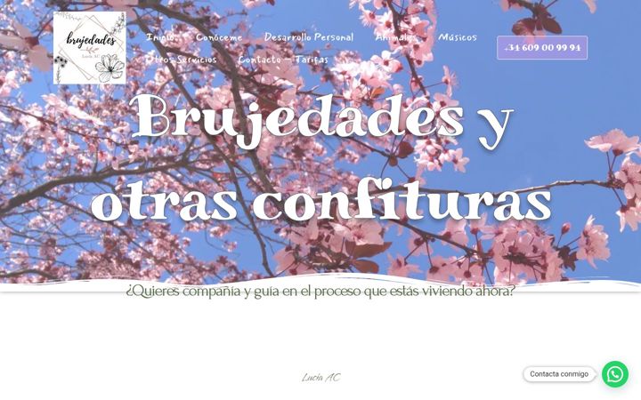 Screenshot of brujedades.com