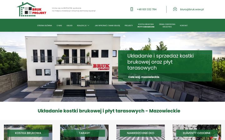 Screenshot of bruk.waw.pl