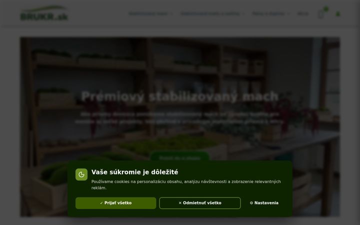 Screenshot of brukr.sk