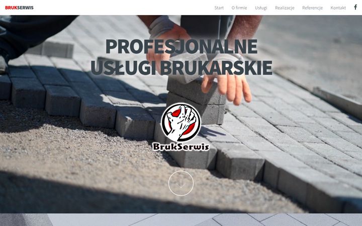 Screenshot of brukserwis.pl