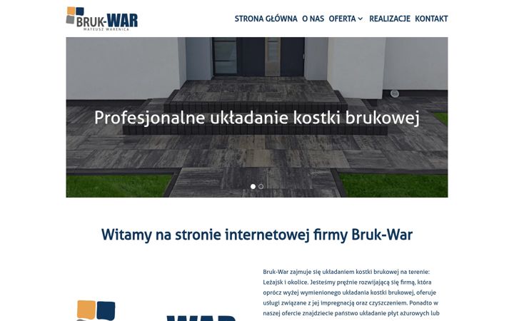 Screenshot of brukwar.pl