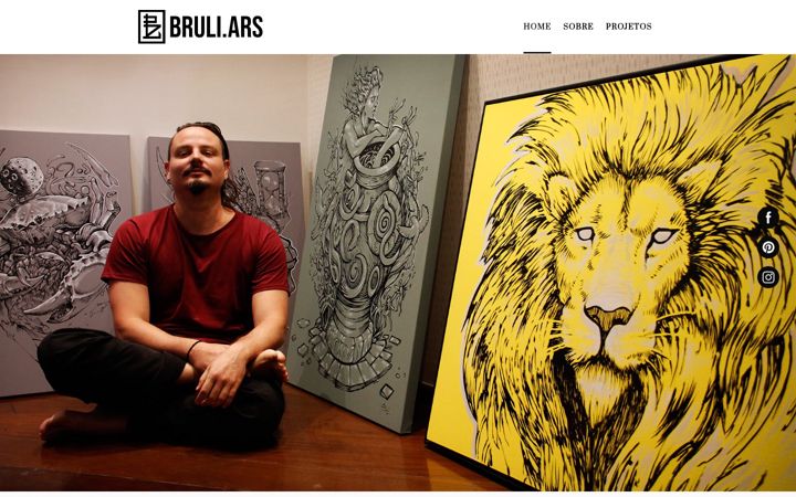 Screenshot of bruli.com.br