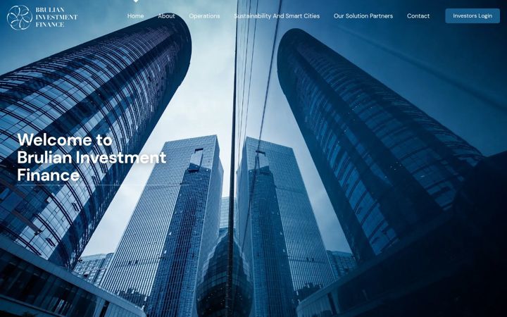Screenshot of bruliancapital.com