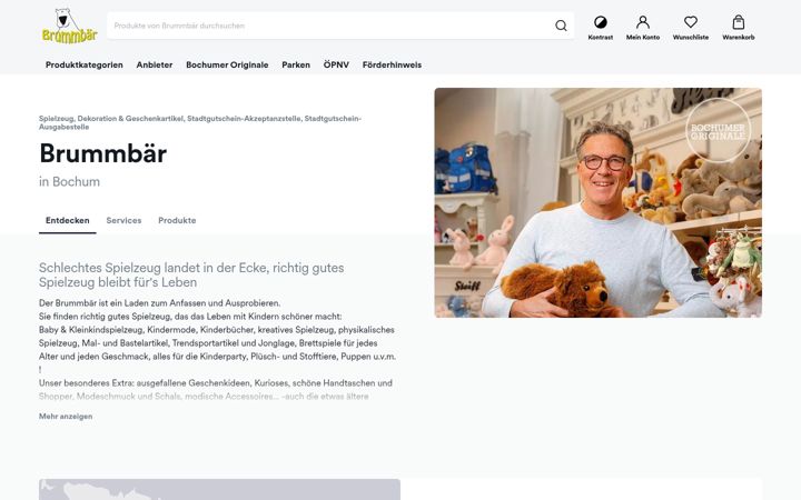 Screenshot of brummbaer-shop.de