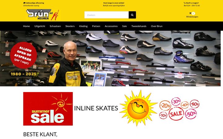 Screenshot of brun.nl
