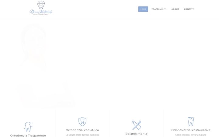 Screenshot of brunamastronicola.it