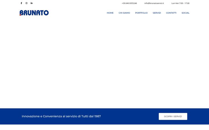 Screenshot of brunatoservizi.it