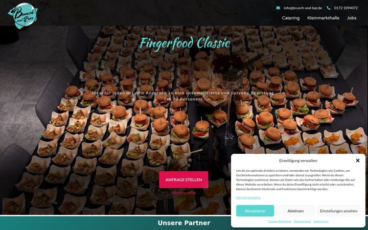 Screenshot von brunchandbar.de