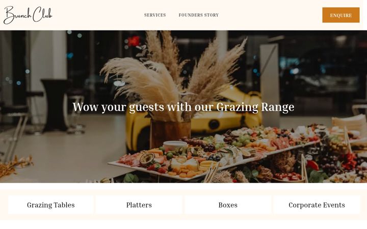 Screenshot of brunchclubswindon.co.uk