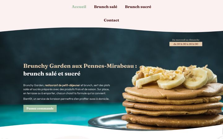 Screenshot of brunchy-garden.fr