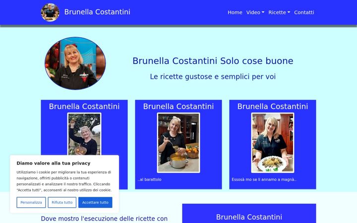 Screenshot του brunellacostantini.it