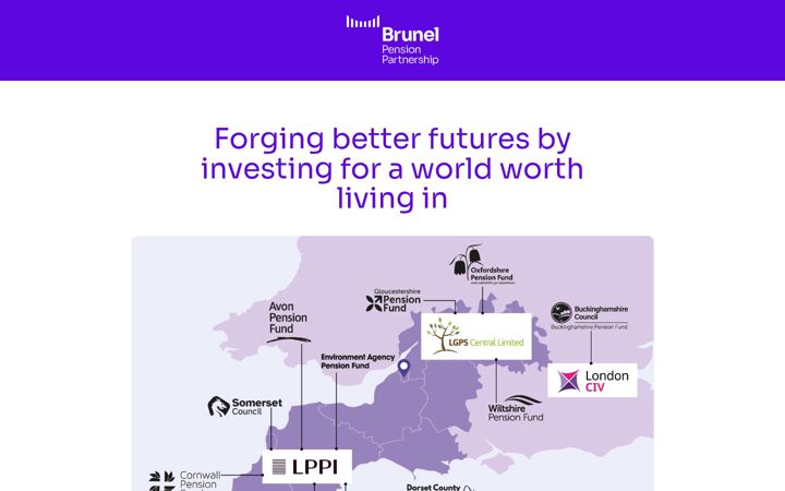 Screenshot of brunelpensionpartnership.org