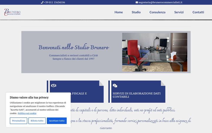 Screenshot of brunerocommercialisti.it