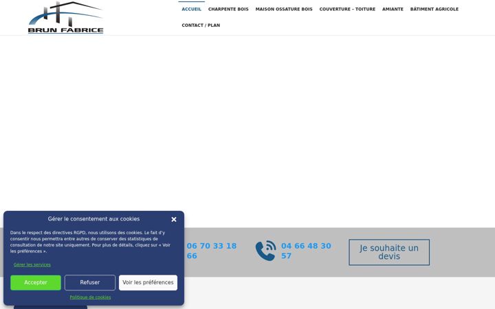 Screenshot of brunfabrice.fr