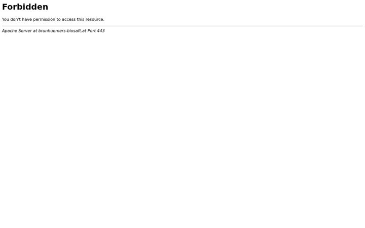 Screenshot of brunhuemers-biosaft.at