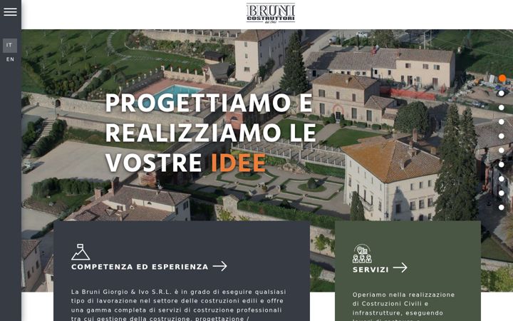 Screenshot of brunicostruzioni.com