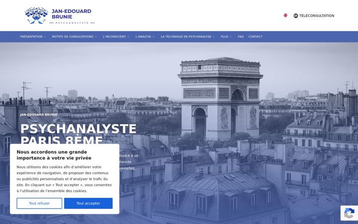 Screenshot του brunie-psychanalyste.fr
