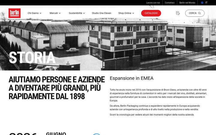 Screenshot of bruniglass.com