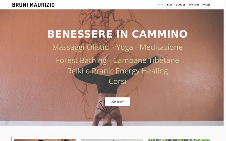 Screenshot of brunimaurizio.com