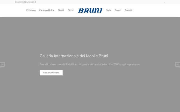 Screenshot of brunimobili.it