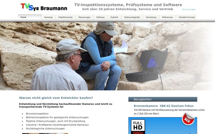 Screenshot of brunnen.tv