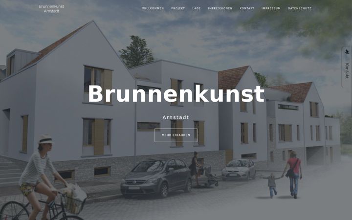 Екранна снимка на brunnenkunst-arnstadt.de