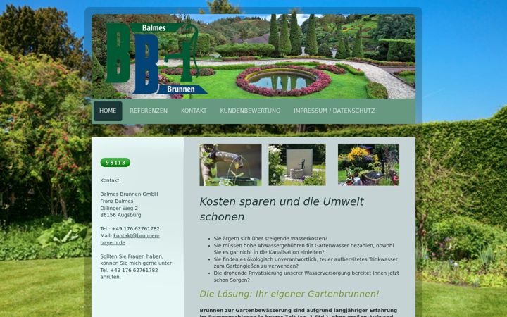 Screenshot of brunnenschlagen.com